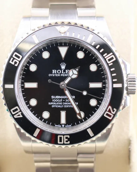 2021 Rolex Submariner No-Date 41MM Black Dial Oyster Bracelet (124060)