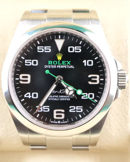 2023 Rolex Air-King 40MM Black Dial Oyster Bracelet (126900)
