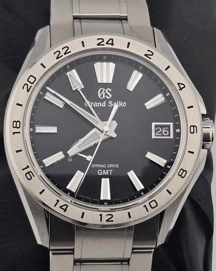 2023 Grand Seiko Evolution 9 41MM Black Dial Titanium Bracelet (SBGE283)