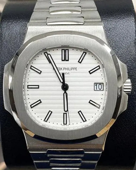 2019 Patek Philippe Nautilus 40MM White Dial Steel Bracelet (5711/1A)