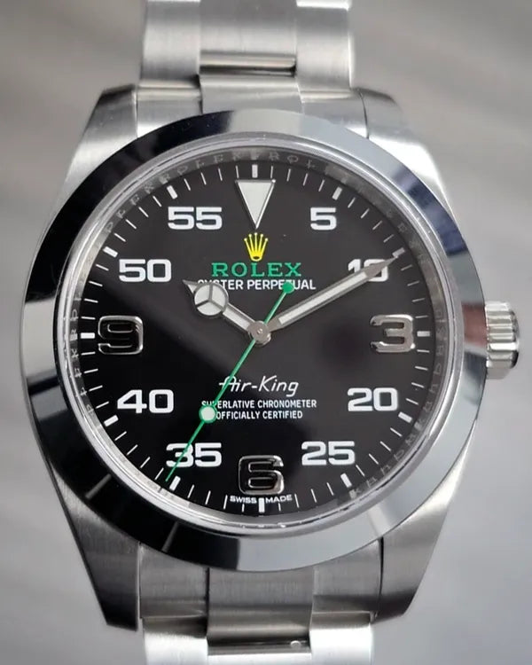 2020 Rolex Air-King 40MM Black Dial Oyster Bracelet (116900)