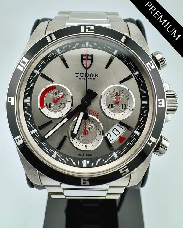 No Reserve - 2025 Tudor Grantour Chrono Fly-Back 42MM Silver Dial Steel Bracelet (20530)