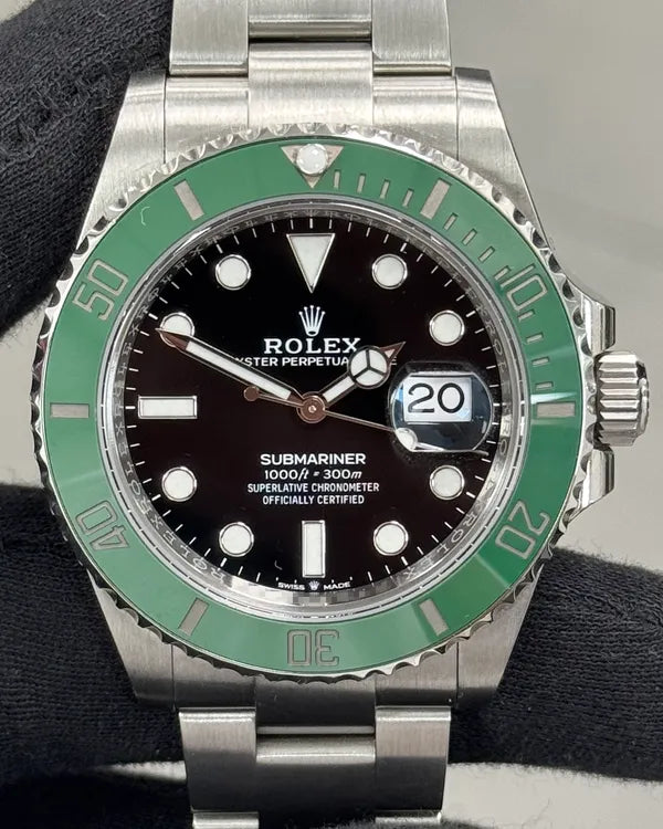 2022 Rolex Submariner "Starbucks" 41MM Black Dial Oyster Bracelet (126610LN)