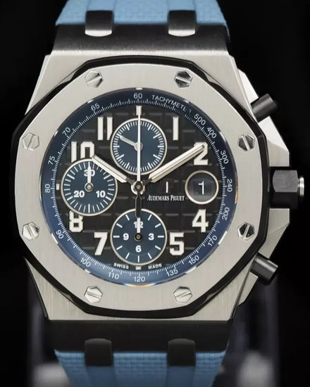 Audemars Piguet Royal Oak Offshore Chronograph "Batman" 42MM Black Dial Rubber Strap (26470ST.OO.A028CR.01)