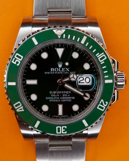 2015 Rolex Submariner Date "Hulk" 40MM Green Dial Oyster Bracelet (116610LV)