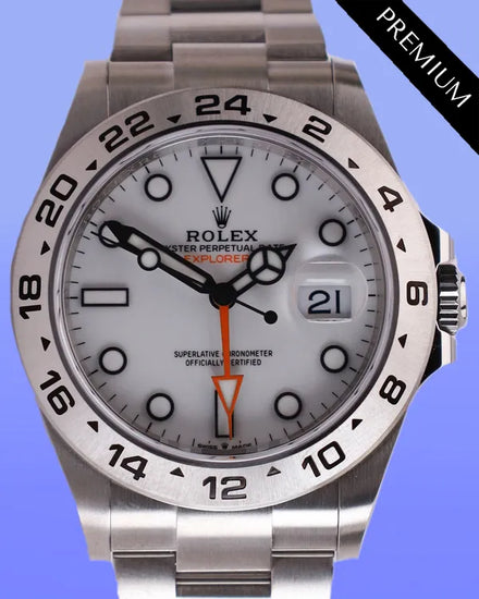 2025 Rolex Explorer II "Polar" 42MM White Dial Oyster Bracelet (226570)