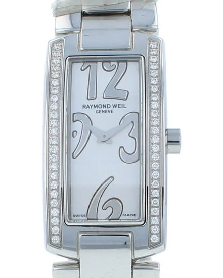 Raymond Weil Shine 19MM Quartz Mother-of-Pearl Dial Steel Bracelet (1500-ST1-05303)