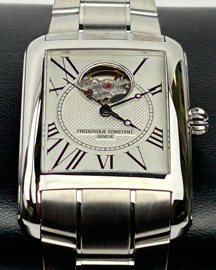 Frederique Constant Classics 33.3MM Silver Dial Steel Bracelet (FC-310MC4S36B)