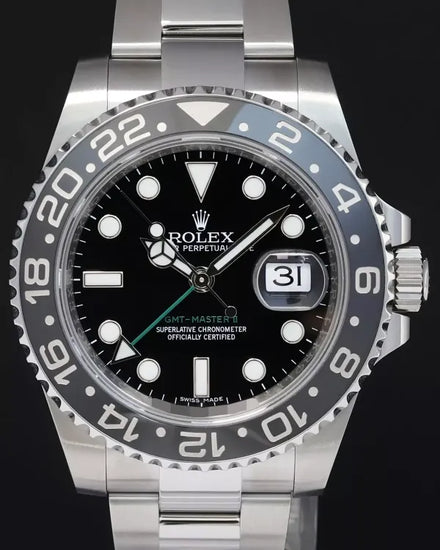 2016 Rolex GMT-Master II 40MM Black Dial Oyster Bracelet (116710LN)