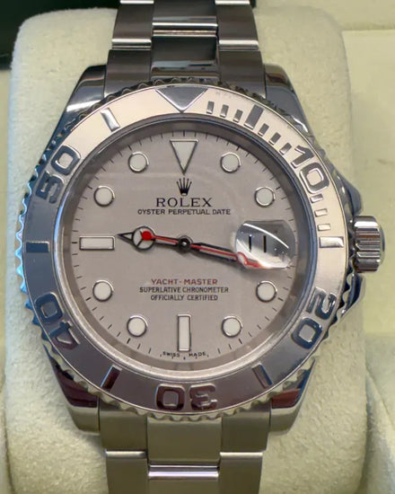 2007 Rolex Yacht-Master 40MM Silver Dial Oyster Bracelet (16622)