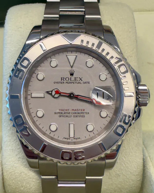 2007 Rolex Yacht-Master 40MM Silver Dial Oyster Bracelet (16622)