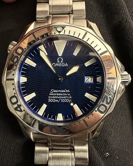 Omega Seamaster Diver 300M 41MM Blue Dial Steel Bracelet (2255.80.00)