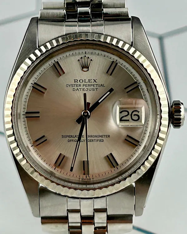 Rolex Datejust 36MM Silver Dial Jubilee Bracelet (1601)
