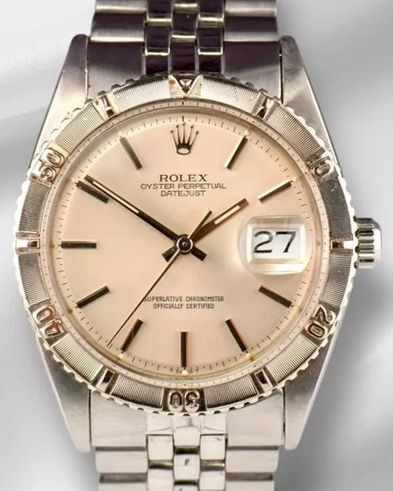 Rolex Datejust Turn-O-Graph 36MM Ivory Dial Jubilee Bracelet (1625)