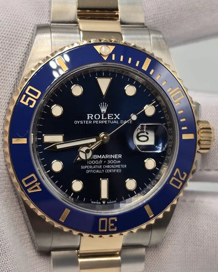 2023 Rolex Submariner Date "Bluesy" 41MM Blue Dial Two-Tone Oyster Bracelet (126613LB)
