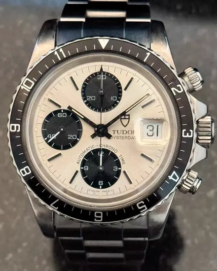 Tudor Prince Oysterdate Big Block 40MM Silver Dial Steel Bracelet (79170)
