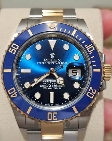 2024 Rolex Submariner Date "Bluesy" 41MM Blue Dial Two-Tone Oyster Bracelet (126613LB)