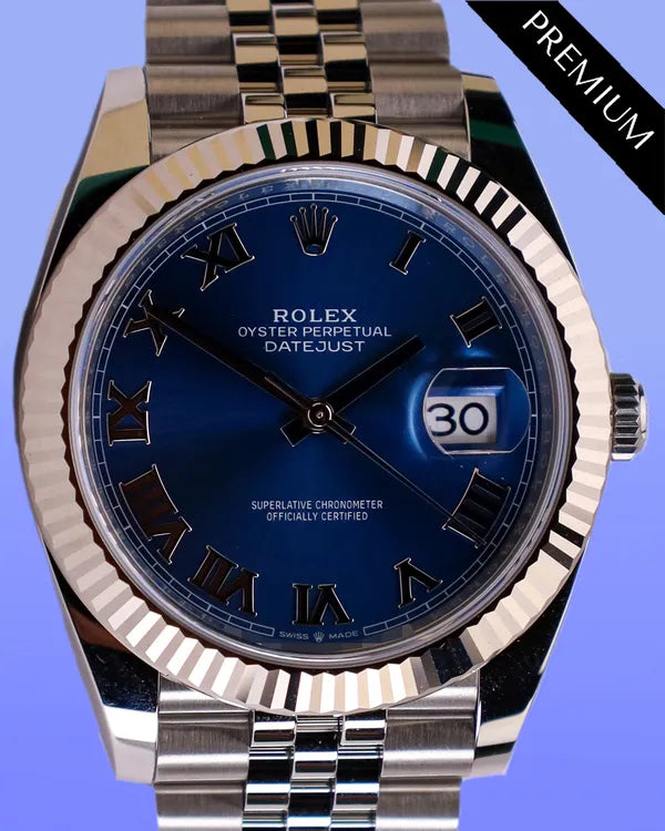 2025 Rolex Datejust 41MM Blue "Azzurro" Dial Jubilee Bracelet (126334)