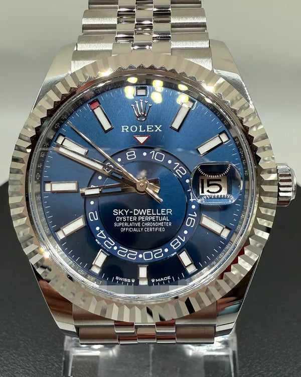 2025 Rolex Sky-Dweller 42MM Blue Dial Jubilee Bracelet (336934)