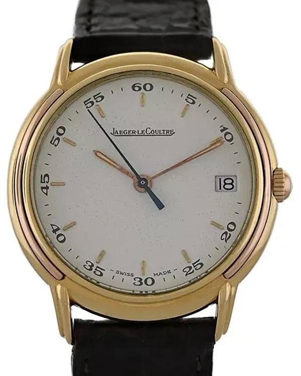 Jaeger-LeCoultre Odysseus 34MM Quartz Silver Dial Leather Strap (165.7.06 40)