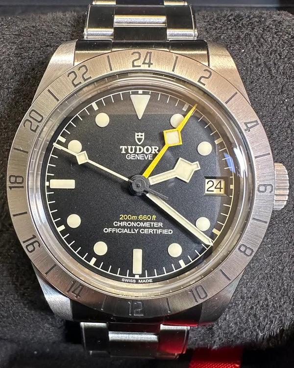 No Reserve - 2024 Tudor Black Bay Pro 39MM Black Dial Steel Bracelet (M79470-0001)