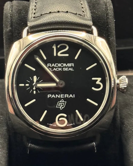 2011 Panerai Radiomir "Black Seal" 45MM Black Dial Leather Strap (PAM00380)