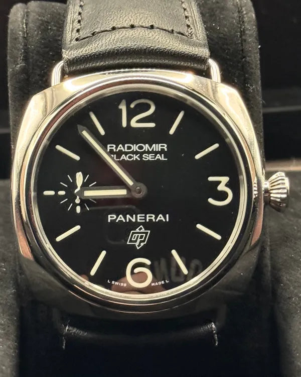 2011 Panerai Radiomir "Black Seal" 45MM Black Dial Leather Strap (PAM00380)