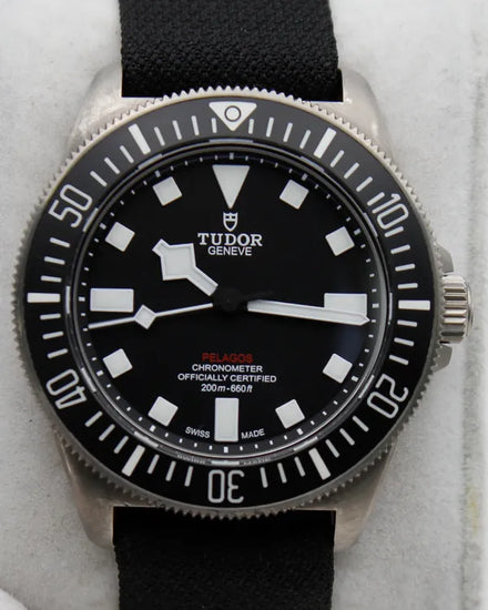 2024 Tudor Pelagos FXD 42MM Black Dial Textile Strap (25717N)