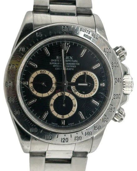 Rolex Cosmograph Daytona 40MM Black Dial Oyster Bracelet (16520)