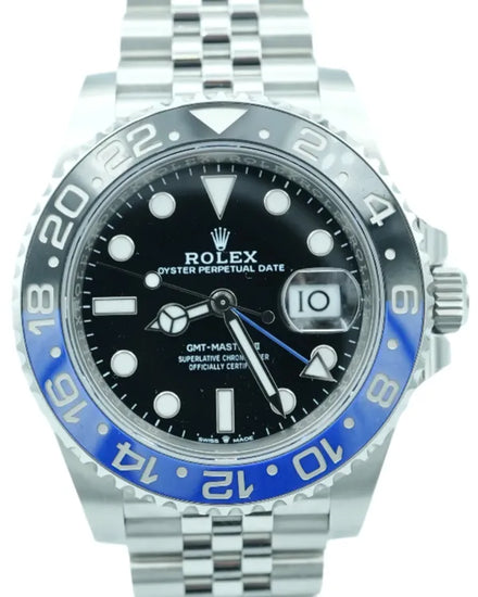 2020 Rolex GMT-Master II "Batgirl" 40MM Black Dial Jubilee Bracelet (126710BLNR)