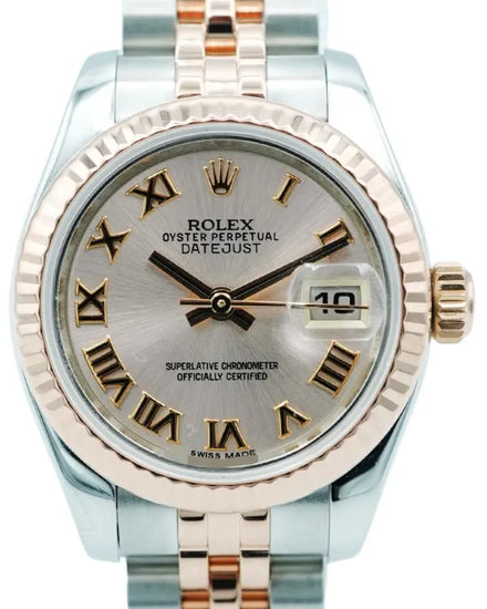 2015 Rolex Lady-Datejust 26MM Pink Dial Two-Tone Jubilee Bracelet (179171)