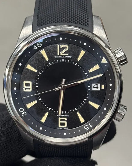 Jaeger-LeCoultre Polaris 42MM Black Dial Rubber Strap (Q906867J)