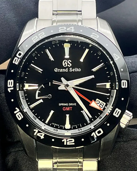 2022 Grand Seiko Sport Collection 40.5MM Black Dial Steel Bracelet (SBGE253)
