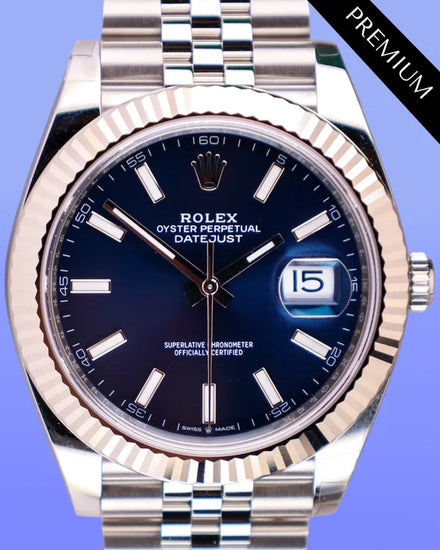2025 Rolex Datejust 41MM Blue Dial Jubilee Bracelet (126334)