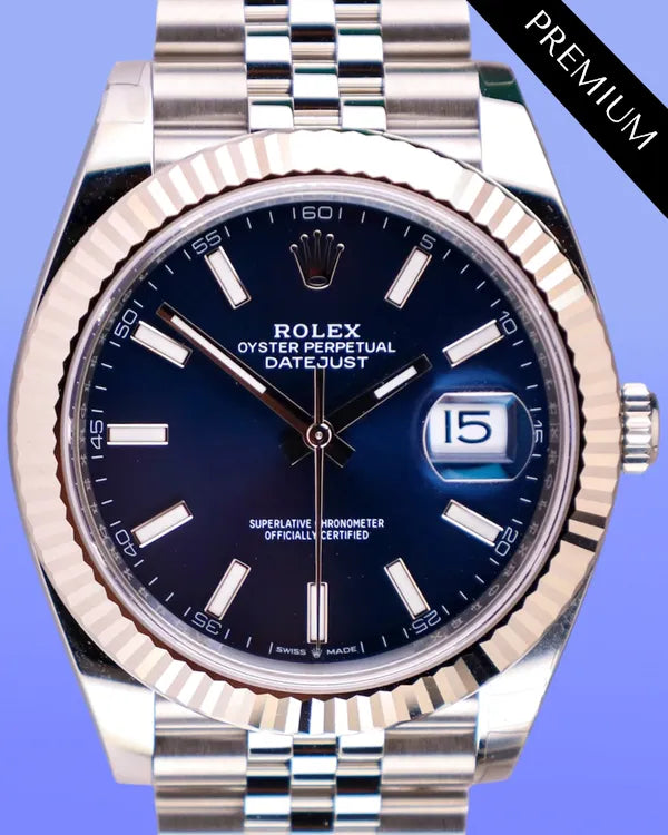 2025 Rolex Datejust 41MM Blue Dial Jubilee Bracelet (126334)