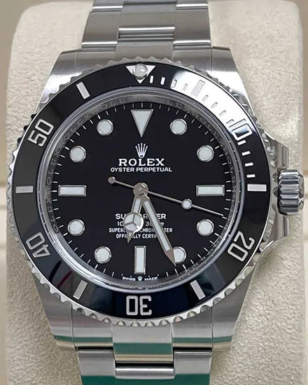 2020 Rolex Submariner No Date 41MM Black Dial Oyster Bracelet (124060)
