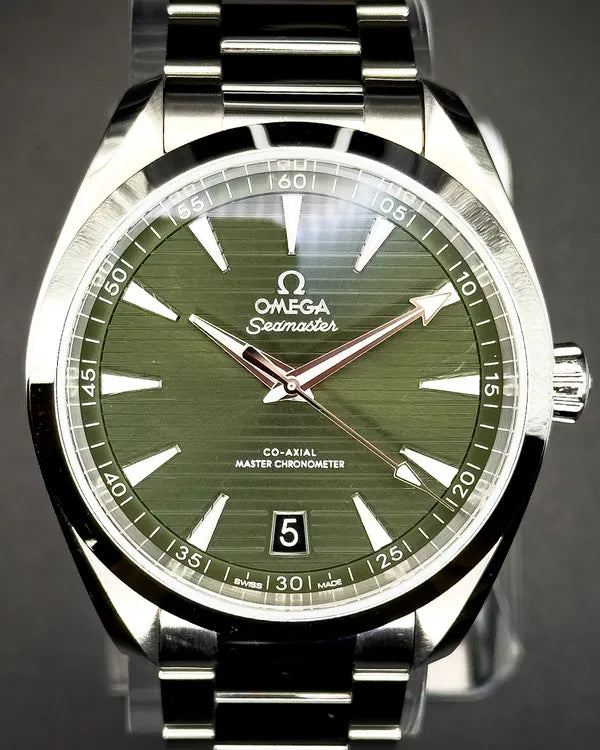 Omega Seamaster Aqua Terra 150M 41MM Green Dial Steel Bracelet (220.10.41.21.10.001)
