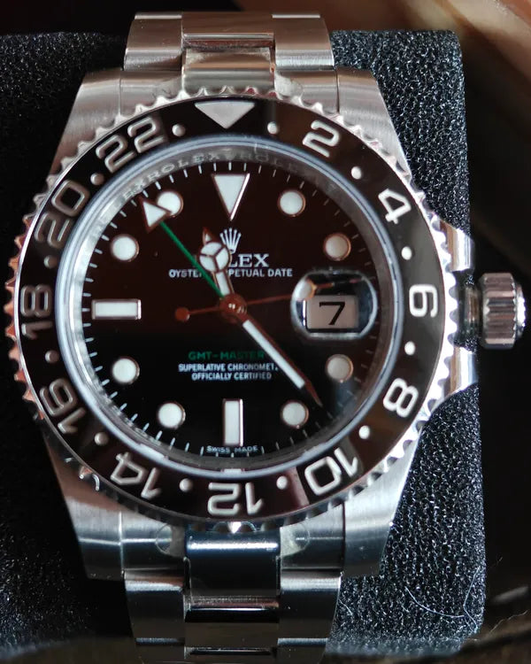 2015 Rolex GMT-Master II 40MM Black Dial Oyster Bracelet (116710LN)