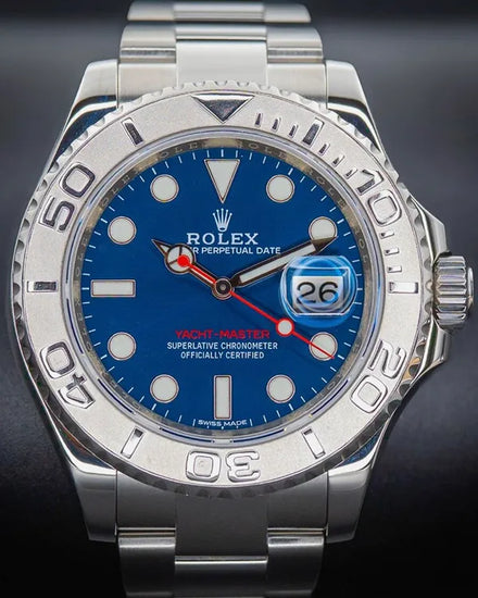 Rolex Yacht-Master 40MM Blue Dial Oyster Bracelet (116622)