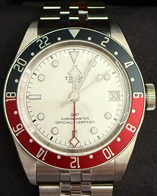 2023 Tudor Black Bay GMT "Pepsi" 41MM White Dial Steel Bracelet (79830RB)