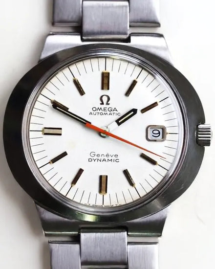 Omega Dynamic 41MM White Dial Steel Bracelet (166.039)