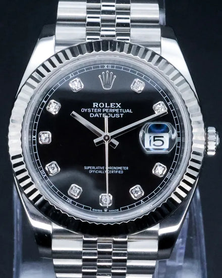 2021 Rolex Datejust 41MM Black Dial Jubilee Bracelet (126334)