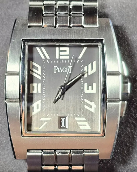 Piaget Upstream 33MM Grey Dial Steel Bracelet (27050)