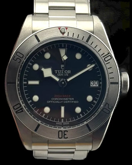 No Reserve - 2021 Tudor Black Bay Heritage Steel 41MM Black Dial Steel Bracelet (79730)