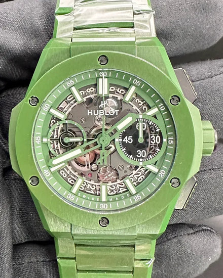 2023 Hublot Big Bang Integrated L.E. 42MM Skeleton Dial Ceramic Bracelet (451.GX.5220.GX)