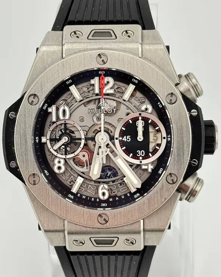 2021 Hublot Big Bang Unico 42MM Skeleton Dial Rubber Strap (441.NX.1170.RX)