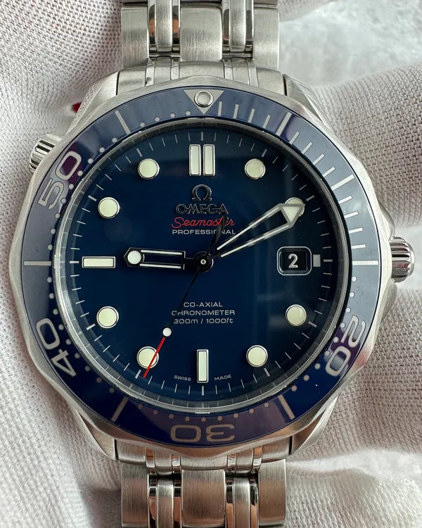 2024 Omega Seamaster Diver 300M 41MM Blue Dial Steel Bracelet (212.30.41.20.03.001)