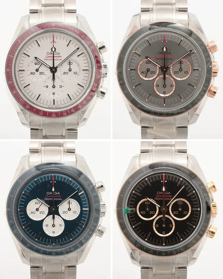 2018 Omega Speedmaster Bundle 4/5 L. E. "Tokyo Olympics 2020" 42MM Multiple Dial Steel Bracelet (522.30.42.30.06.001)