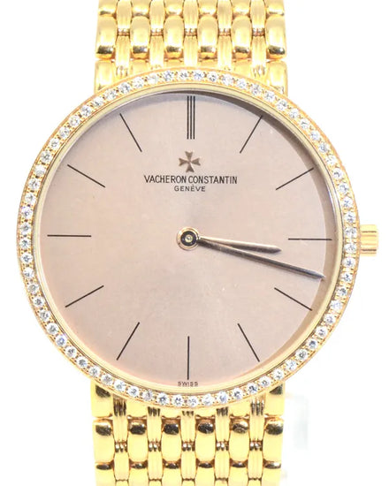 Vacheron Constantin Classique 31MM Pink Dial Rose Gold Bracelet (33593)