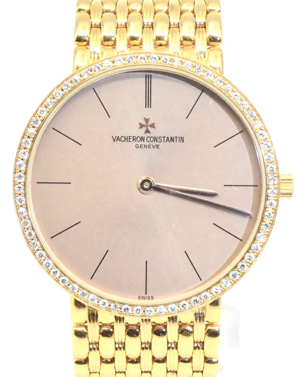 Vacheron Constantin Classique 31MM Pink Dial Rose Gold Bracelet (33593)
